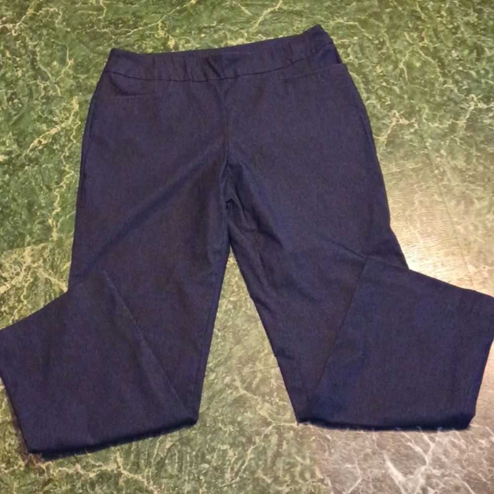 Pull On pants size 12-14  women's time and Tru blue